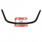 HANDLEBAR- FOR URBAN BIKE- ERGOTEC BUGEL HOCH- BLACK STEEL Ø 25,4 W590mm