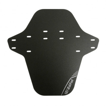 MUDGUARD FOR MTB - FRONT 26"-27.5"-29"-27.5+ ZEFAL DEFLECTOR LITE XL BLACK - FASTENING WITH NYLON CABLE TIES