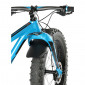 MUDGUARD FOR MTB - FRONT 26"-27.5"-29"-27.5+ ZEFAL DEFLECTOR LITE XL BLACK - FASTENING WITH NYLON CABLE TIES