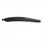 MUDGUARD FOR MTB -REAR 26" / 27.5" RESIN - BLACK - WITH TAIL LIGHT - ON SEAT POST - DUAL ARTICULATION (SUPPLIED WITH CR2032 BATTERY)