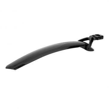 MUDGUARD FOR MTB - REAR 26''/27.5"/29" POLISPORT MUD PRO BLACK (ON SEATPOST Ø 27> 35mm )