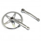 PEDALIER CITY P2R ACIER CHROME 150mm PLATEAU 44D. CHAINE 3.30 3700948045077