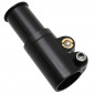REHAUSSE POTENCE AHEADSET 1''1/8 - 28,6 EXTERIEUR HAUTEUR 100mm + ENTRETOISE 8mm NOIR 3700948204726