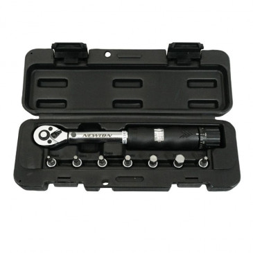 CLE DYNAMOMETRIQUE 1/4 SERRAGE DE 2 A 14 Nm AVEC DOUILLES ALLEN 2-3-4-5-6-10 TORX T25 (LIVRE DANS UNE MALETTE) 3700948113110