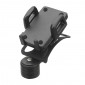 SUPPORT SMARTPHONE/TELEPHONE ERGOTEC FIXATION BOUCHON POTENCE LARGEUR REGLABLE DE 60 à 80mm 4016538106110