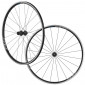 WHEELS SET FOR ROAD BIKE - 700 SHIMANO WH-RS100 BLACK 11/10 Speed. 3700948126356