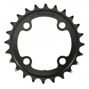 CHAINRING FOR MTB- 4 ARMS FOR DOUBLE 24T. Ø64 2X10 INNER STEEL BLACK FSA 4712865866801