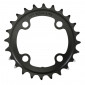 CHAINRING FOR MTB- 4 ARMS FOR DOUBLE 24T. Ø64 2X10 INNER STEEL BLACK FSA 4712865866801