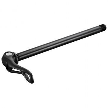 AXE TRAVERSANT / BLOCAGE ROUE BOOST ARRIERE SHIMANO FILETAGE m12x1.5mm 12X148 NOIR (170mm HORS BUTEE DONT FILETAGE 13mm) 4524667392903
