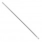 RAYON INOX NOIR PLAT (2,2 x 0,09mm) TETE DROITE 2mm L 268mm SAPIM CX-RAY AVEC ECROUS (VENDU A L'UNITE) 5400540227137