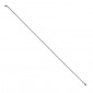 RAYON RENFORCE INOX ARGENT 2,0mm AVEC TETE COUDEE EN 2,3mm L 266mm AVEC ECROUS (VENDU A L'UNITE) 5400540009016