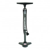 FLOOR PUMP- NEWTON FPV1- STEEL - GREY - SWITCH STYLE CONNECTION WITH PRESSURE GAUGE 11BARS VP/VS 3700948114858