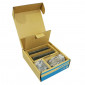 DISC BRAKE PADS FOR MTB - SHIMANO DEORE M515/M486/M485/M575/M395 RESIN (SHIMANO) -B01S (25 PAIRS IN BOX) 4550170241827