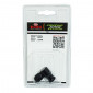 INFLATOR- P2R PIRANHA ALUMINIUM BLACK (ADJUSTABLE FLOW) 7BARS VP/VS/VR(REGINA) FOR ALL THREADED CARTRIDGE (SUPPLIED WITHOUT CARTRIDGE) 8015431011138
