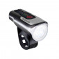 HEAD LIGHT ON BATTERY RECHARGABLE ON USB- ON HANDLEBAR SIGMA AURA 80 LUX (BATTERY LIFE 4H STANDARD, 6H MEDIUM AND 15H ECO) BLACK - APPROVED - VARIABLE LIGHTING FUCTION OF BRIGHTNESS. 4016224178001