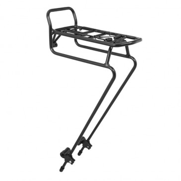 PORTE BAGAGE VELO AVANT A TRINGLES AVEC BLOCAGE RAPIDE P2R REGLABLE 26-29" (270 x 130mm) (POIDS MAX 10kgs) 3700948115411