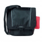 SINGLE BAG FOR BICYCLE -REAR- BASIL SPORT -LEFT/RIGHT WITH RAIN COVER - 18L BLACK - HOOKS ON LUGGAGE RACK- SPECIAL FOR EBIKE - (31x18x31cm) 8715019175800