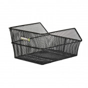 PANIER ARRIERE ACIER NID ABEILLE BASIL CENTO NOIR (45 x 31 x 21 cm) 8715019111167