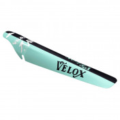 MUDGUARD FOR MTB/ROAD BIKE - REAR TO CLIP UNDER SEAT - VELOX GREEN/BLACK (SOLD PER UNIT) 3660429761042