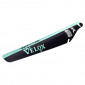 MUDGUARD FOR MTB/ROAD BIKE - REAR TO CLIP UNDER SEAT - VELOX GREEN/BLACK (SOLD PER UNIT) 3660429761042