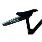 MUDGUARD FOR MTB/ROAD BIKE - REAR TO CLIP UNDER SEAT - VELOX GREEN/BLACK (SOLD PER UNIT) 3660429761042