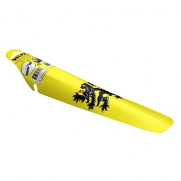 GARDE BOUE ROUTE/VTT CLIPSABLE AR VELOX COLORI JAUNE LION DES FLANDRES CLIPSABLE SOUS LA SELLE (VENDU A L UNITE) 3660429751180