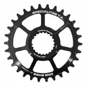 CHAINRING FOR MTB- "DIRECT MOUNT" 30 teeth TA ONE SH52 MATT BLACK ALUMINIUM- SHIMANO XTR M9100 / XT M8100 / SLX M7100/M900 - 10/11/12 Speed 3662458016599
