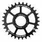 CHAINRING FOR MTB- "DIRECT MOUNT" 30 teeth TA ONE SH52 MATT BLACK ALUMINIUM- SHIMANO XTR M9100 / XT M8100 / SLX M7100/M900 - 10/11/12 Speed 3662458016599