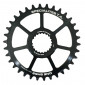 CHAINRING FOR MTB- "DIRECT MOUNT" 34 teeth TA ONE SH52 MATT BLACK ALUMINIUM- SHIMANO XTR M9100 / XT M8100 / SLX M7100/M900 - 10/11/12 Speed 3662458016612