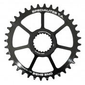 CHAINRING FOR MTB- "DIRECT MOUNT" 36 teeth TA ONE SH52 MATT BLACK ALUMINIUM- SHIMANO XTR M9100 / XT M8100 / SLX M7100/M900 - 10/11/12 Speed 3662458016629