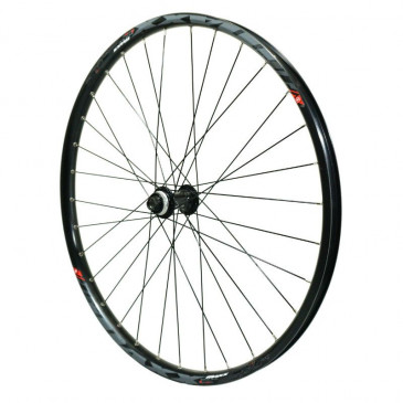 ROUE VTT DISQUE 27.5" MAXX 25 FREERIDE TUBELESS READY CENTERLOCK AVANT NOIR SHIMANO TC500 AXE TRAVERSANT 15/100 - JANTE 25C 32 RAYONS 3660429042219