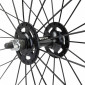 ROUE ROUTE / FIXIE PATIN P2R ROUGE AVANT AVEC ECROUS JANTE 17C PROFIL 28mm 3660429023225