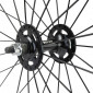 WHEEL FOR ROAD BIKE / FIXIE / TRACK P2R 30mm WHITE - FRONT