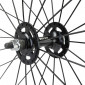 ROUE ROUTE / FIXIE PATIN P2R BLANC AVANT AVEC ECROUS JANTE 17C PROFIL 28mm 3660429024222
