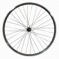 WHEEL FOR TREKKING BIKE- 700x35 REAR - KARGO FOR E-BIKE ALUMINIUM BLACK "DOUBLE WALLED" SHIMANO HUB TX500 CASSETTE 9/8 SPEED. (REINFORCED) 3660429071455