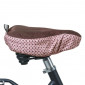 BICYCLE SEAT COVER- BASIL BOHEME FIG RED (28x23cm) 8715019505195