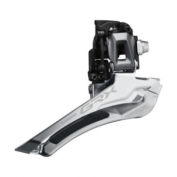 DERAILLEUR-FRONT-FOR ROAD BIKE/GRAVEL BIKE SHIMANO 11 Speed GRX810 DOUBLE- BRAZE ON 4550170448684