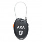 ANTITHEFT FOR BICYCLE - COMBINATION CABLE LOCK - AXA ROLL NOIR L750mm - Ø 1.6mm 8713249245911