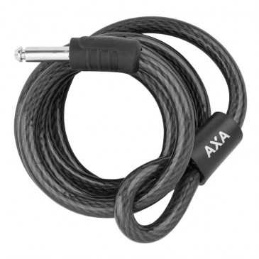 ANTIVOL VELO CABLE A BOUCLE AXA RLD POUR FER A CHEVAL PLUG CABLE DIAM 12mm L1.80M (PROFONDEUR PLUG 35mm DIAM 10mm) - HOMOLOGUE FUB 1 ETOILE 8713249231921