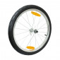 ROUE REMORQUE VELO 20" RAYON BLOCAGE AVEC PNEU + CHAMBRE - POUR REMORQUE 137432 3700948116258