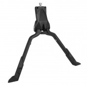 CENTER STAND FOR BICYCLE - DOUBLE LEG- NEWTON FOR E-BIKE or HYBRID 29" - ALUMINIUM BLACK (MAX LOAD 60 kg - VERY STABLE) 3700948116340