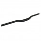 HANDLEBAR - FOR MTB - SEMI RISER - FIRST ALU 6061 MATT BLACK Ø 31,8mm - W 620mm 3700948116364
