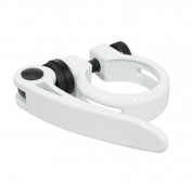 COLLIER SERRAGE TIGE DE SELLE RAPIDE NEWTON ALU BLANC DIAM. 28,6mm (SUR CARTE) 3700948116456