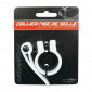 QUICK RELEASE SEATPOST CLAMP - NEWTON ALUMINIUM WHITE Ø 31,8mm (ON CARD) 3700948116463