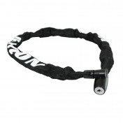 ANTIVOL VELO CHAINE A CLE NEWTON NOIR DIAM 6 mm L 75 cm 3700948116562