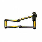 ANTIVOL VELO / TROTTINETTE PLIABLE/PLIANT AUVRAY BLOC L 85 cm NOIR NIVEAU SECURITE 6/10 - HOMOLOGUE FUB 1 ETOILE 3700807700567