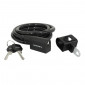 ANTITHEFT FOR BICYCLE -P2R KEY COILED CABLE Ø10 mm L. 1,50m ( WITH BRACKET) 3700948117224