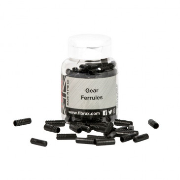 EMBOUT DE GAINE FREIN 5 mm - LONG 10 mm PLASTIQUE (BOITE DE 150) -FIBRAX- 5027373552955