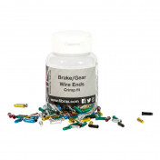 CABLE END CAPS - BRAKE/GEAR - FIBRAX several colours (500 IN BOX) 5027373552900