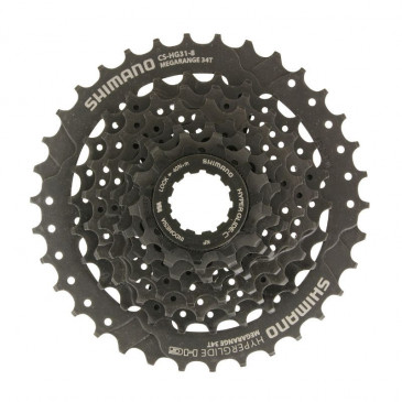 CASSETTE 8V. SHIMANO ACERA HG31 11-34 MEGARANGE (11-13-15-17-20-23-26-34)